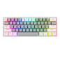 Teclado Redragon Fizz Pro K616 Grey/White Teclado Redragon Fizz Pro K616 Grey/White